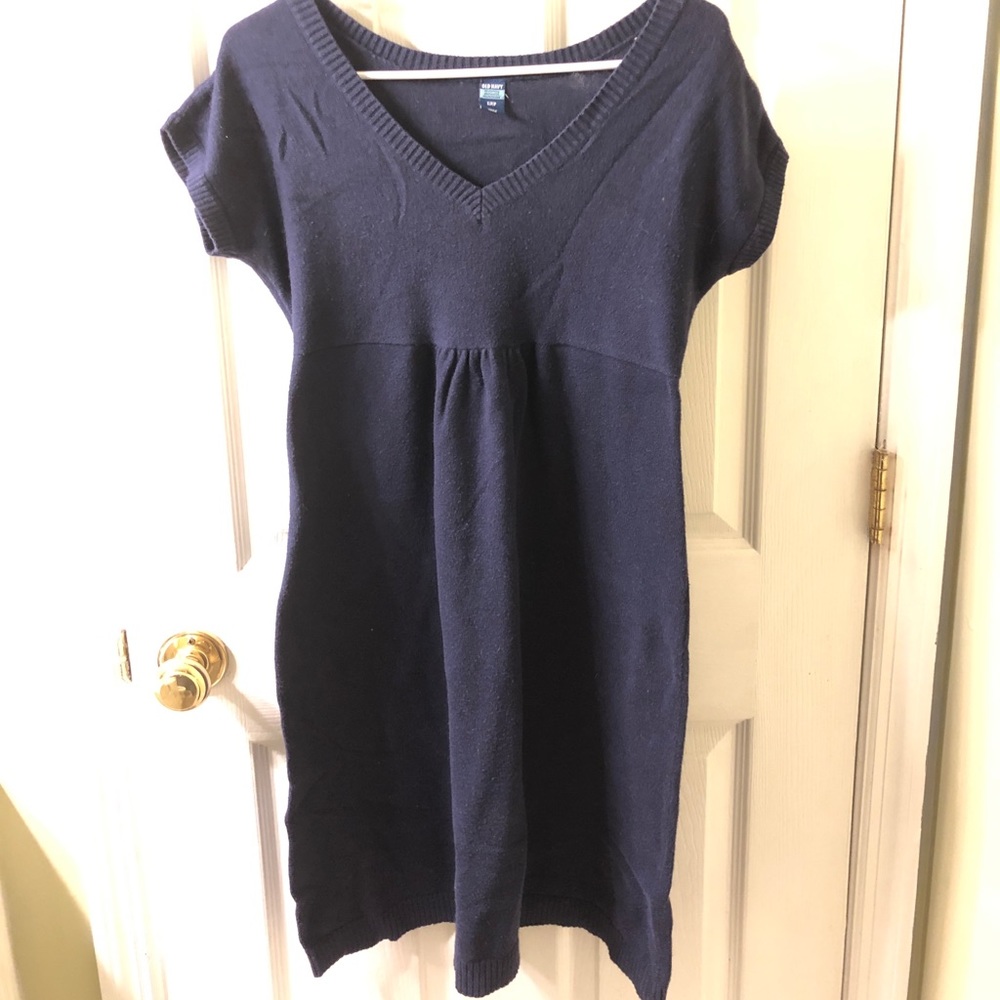 Small maternity sweater dress